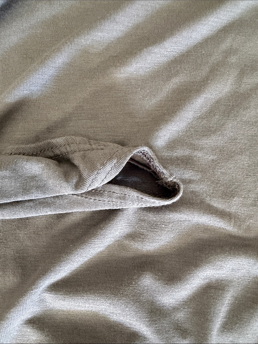 Joah Brown NWT đź’‹FINAL OFFERđź’‹Lightweight Gray Turtleneck Top - Picture 4 of 5